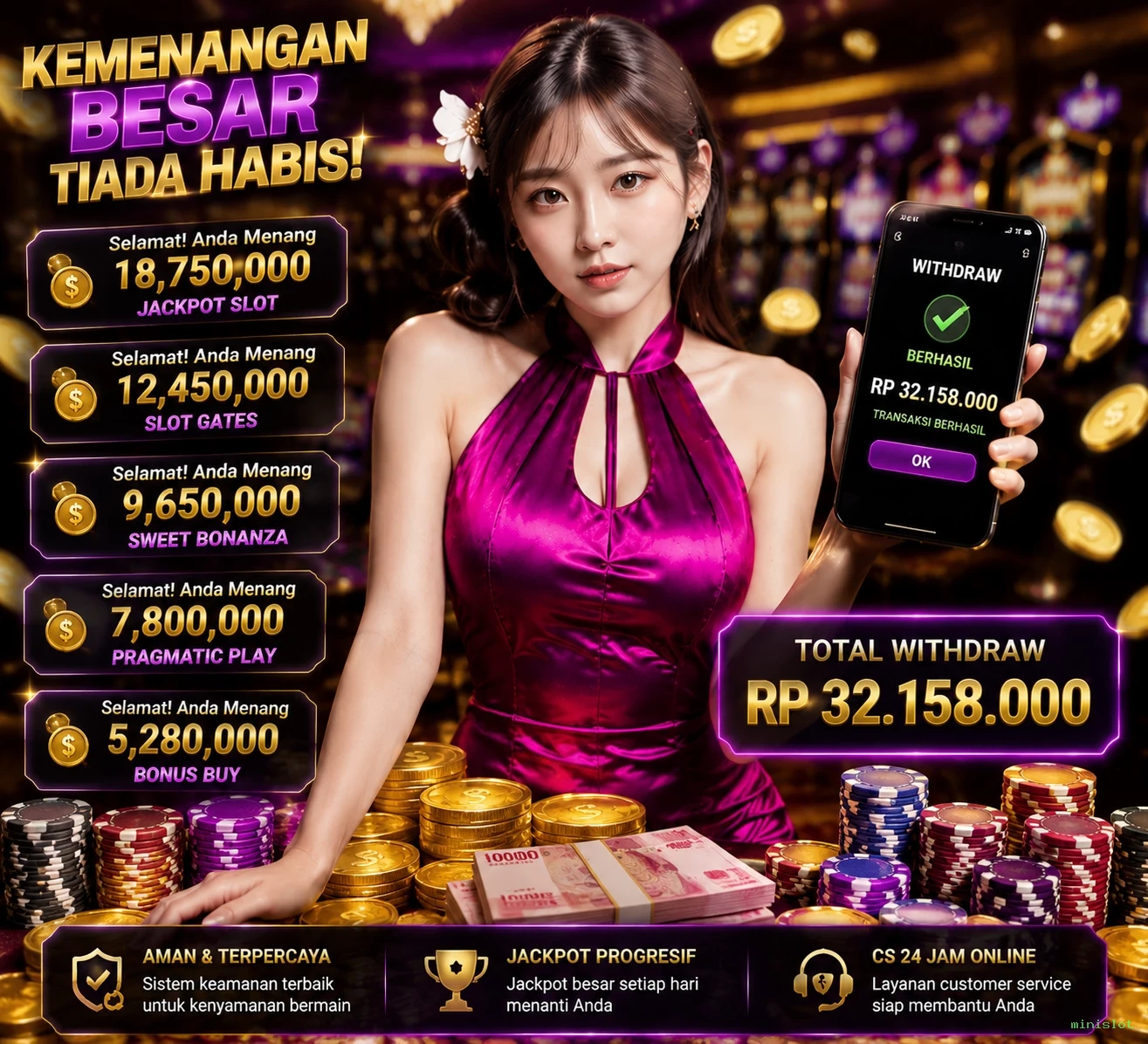 Berbagai Jenis Permainan yang Tersedia di minislot